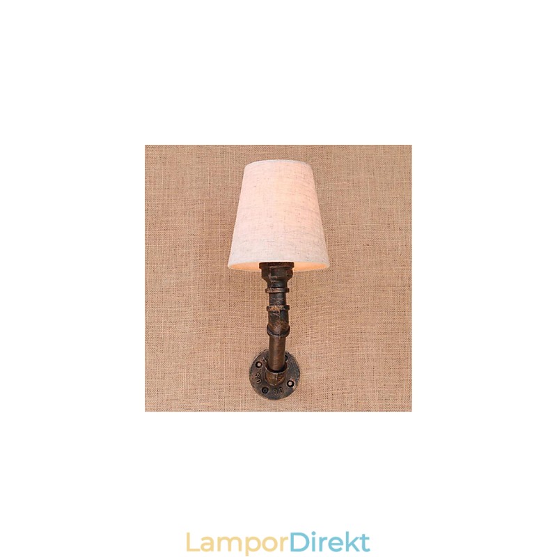 Rustik Lodge Mässing Funktion För Ambient Light Wall Sconces Vägglampa