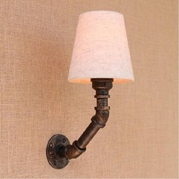 Rustik Lodge Mässing Funktion För Ambient Light Wall Sconces Vägglampa