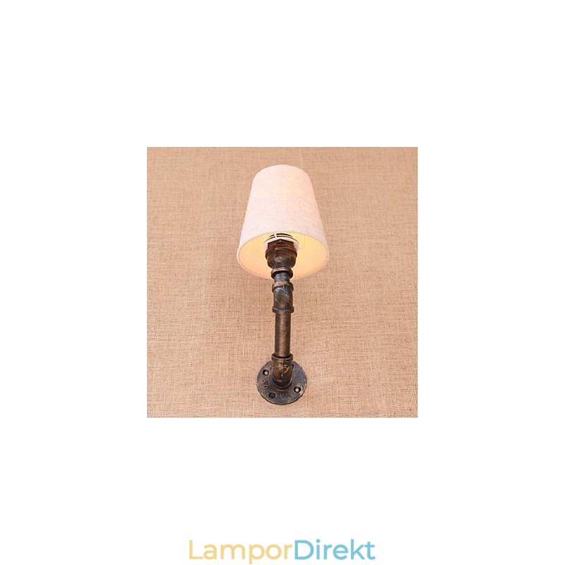 Rustik Lodge Mässing Funktion För Ambient Light Wall Sconces Vägglampa