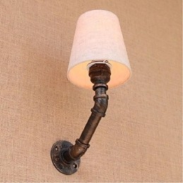 Rustik Lodge Mässing Funktion För Ambient Light Wall Sconces Vägglampa