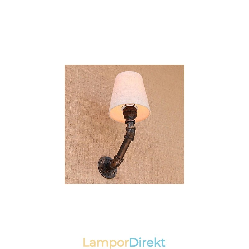 Rustik Lodge Mässing Funktion För Ambient Light Wall Sconces Vägglampa