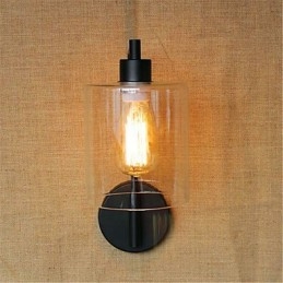 Rustik Lodge Country Black Oxide Finish Funktion För Svängarmsljus