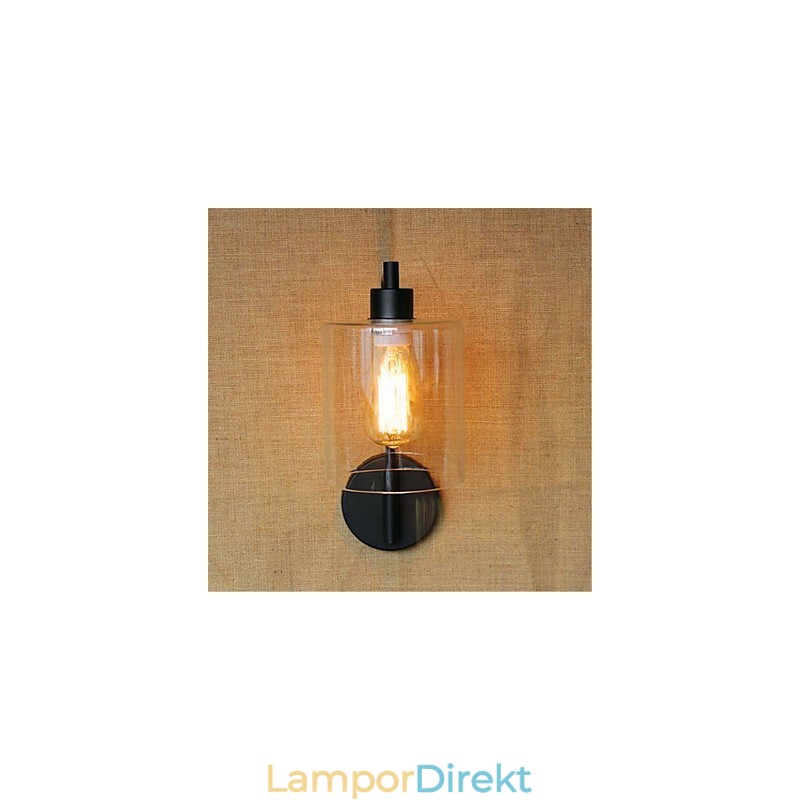 Rustik Lodge Country Black Oxide Finish Funktion För Svängarmsljus