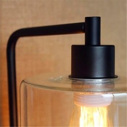 Rustik Lodge Country Black Oxide Finish Funktion För Svängarmsljus