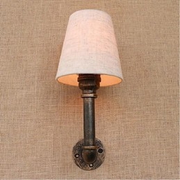 Rustik Lodge Mässing Funktion För Ambient Light Wall Sconces Vägglampa