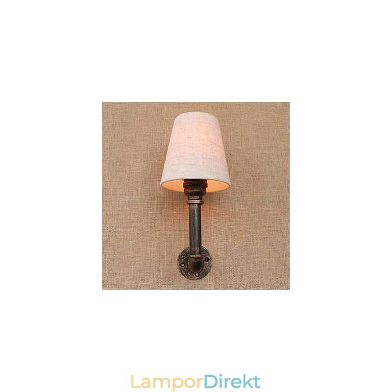 Rustik Lodge Mässing Funktion För Ambient Light Wall Sconces Vägglampa