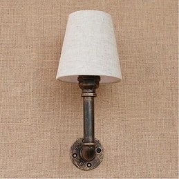 Rustik Lodge Mässing Funktion För Ambient Light Wall Sconces Vägglampa