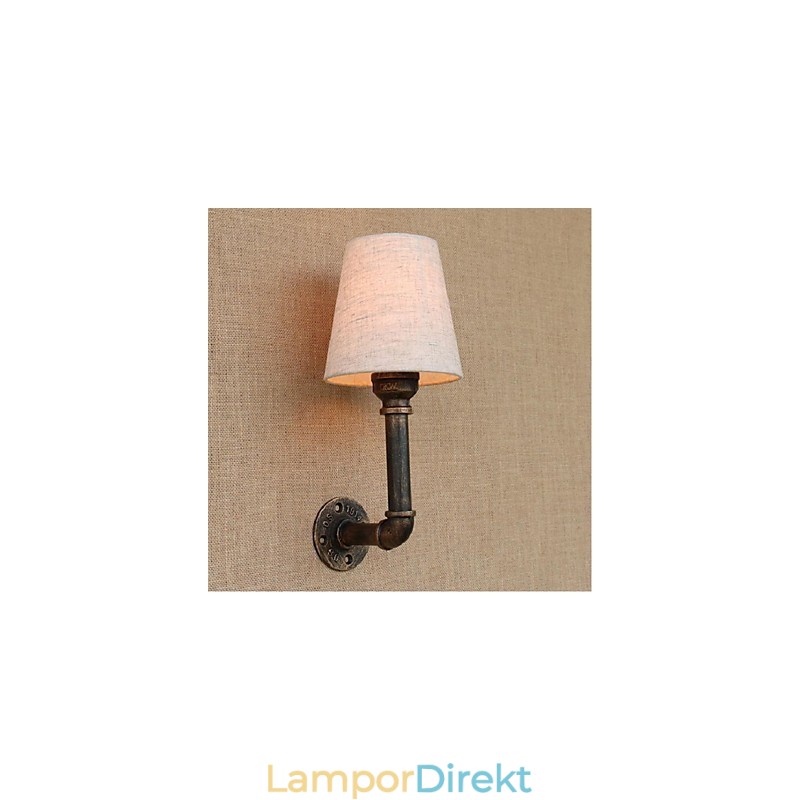Rustik Lodge Mässing Funktion För Ambient Light Wall Sconces Vägglampa