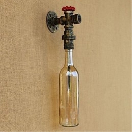 Amber Vatten Vägglampa Med Switch Vägglampa