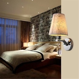 Modern Och Modern Silverfunktion För Crystal Ambient Light Wall Sconces Wall Light