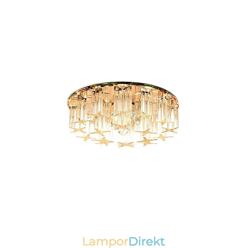 Kristalllampa Smd Creativetube Spotlight Absorbera Kupolljus