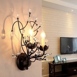 Modern Och Modern Traditionell Klassisk Rustik Lodge Country Målning Funktion För Crystal Uplight