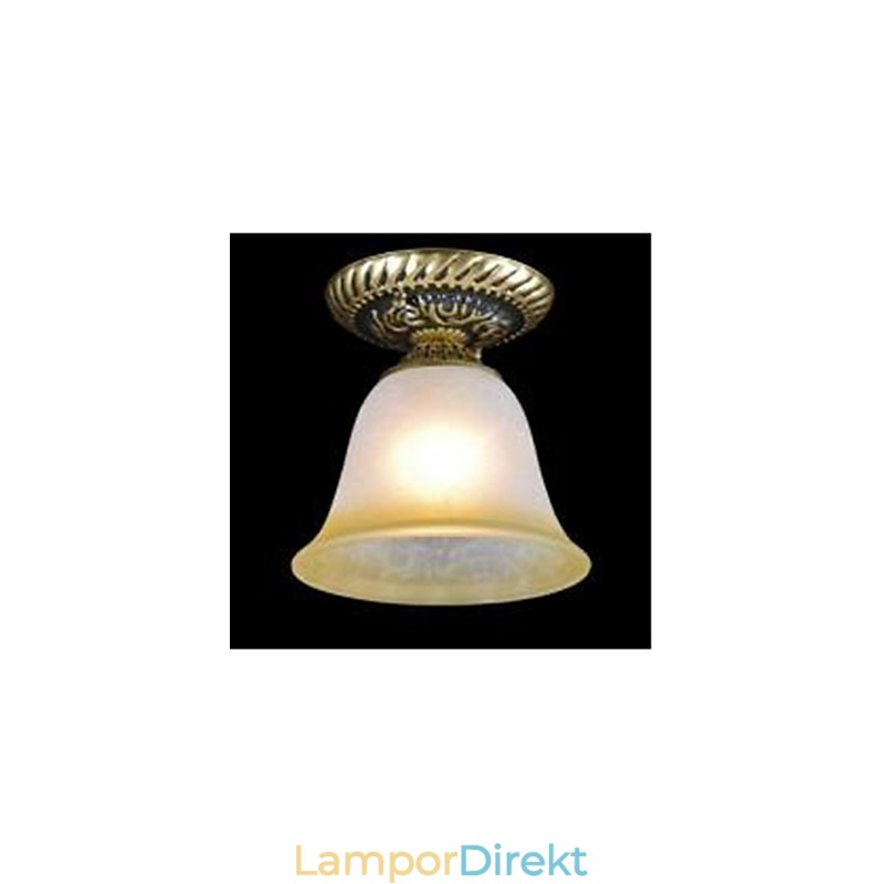 Traditionell Klassisk Vintage Retro Brons Metall Flush Mount