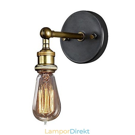 The American Village Wall Balkong Korridor Enkel Koppar Head Lamp The American Village Wall Balkong Korridor Enkel Koppar Head Lamp
