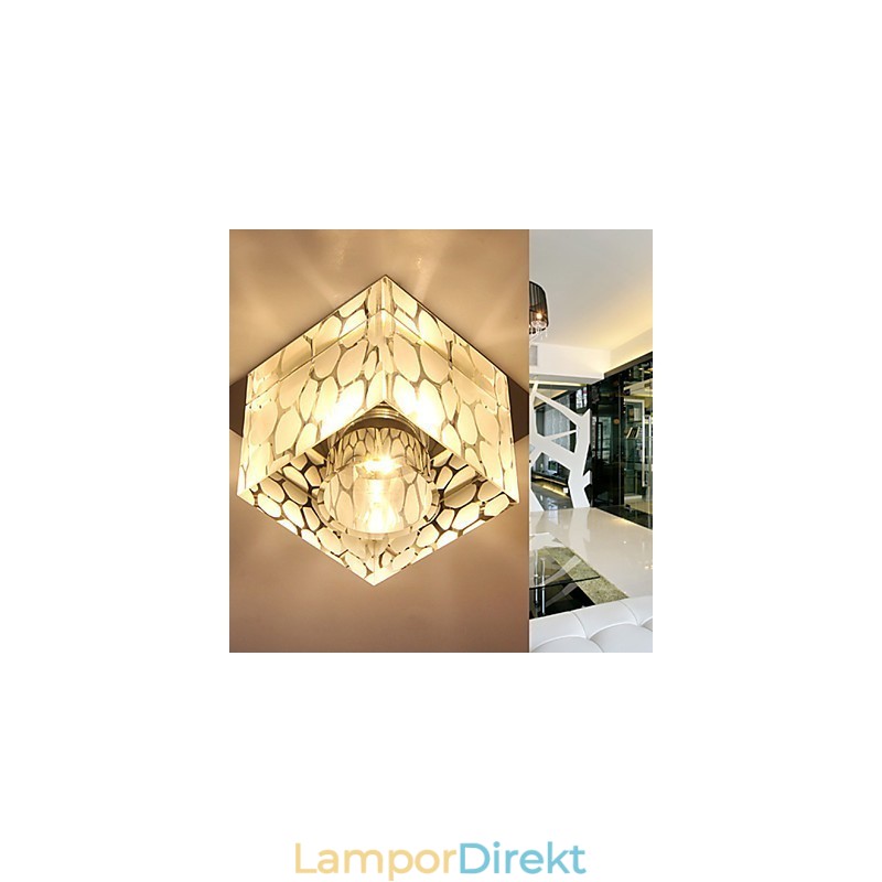 Kristalllampa Smd Creativetube Spotlight Absorbera Kupolljus