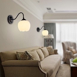 Modern Samtida Målningsfunktion För Ögonskydddownlight Vägglampor Vägglampa