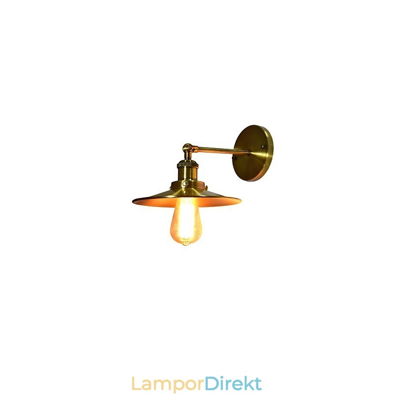 Rustik Lodge Traditionell Klassisk Mässingsfunktion För Downlight Vägglampor Vägglampa