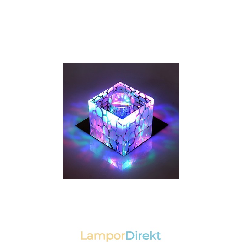 Kristalllampa Smd Creativetube Spotlight Absorbera Kupolljus