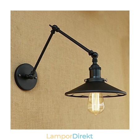 Rustik Lodge Country Retro Målning Funktion För Mini Style Swing Arm Vägglampa Rustik Lodge Country Retro Målning Funktion För Mini Style Swing Arm Vägglampa