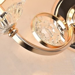 Modern Och Modern Galvaniserad Funktion För Ögonskydd Ambient Light Wall Sconces Wall Light