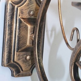 Mini Retro Vägglampa Hall Metall Ljusform Vägglampa Belysning