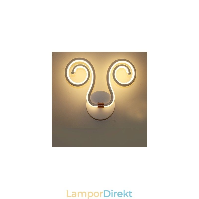 Modern Enkel Aluminium Vägglampa Creative Aisle Sänglampor Belysning