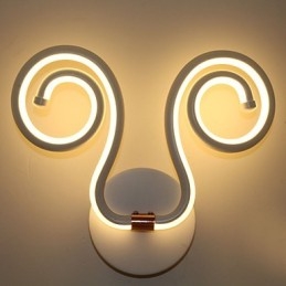 Modern Enkel Aluminium Vägglampa Creative Aisle Sänglampor Belysning