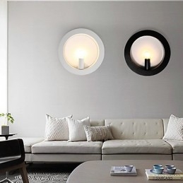 Modern Samtida Målningsfunktion För Mini Style Ambient Light Wall Sconces Wall Light