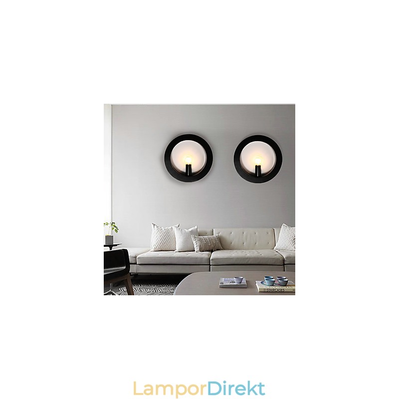 Modern Samtida Målningsfunktion För Mini Style Ambient Light Wall Sconces Wall Light