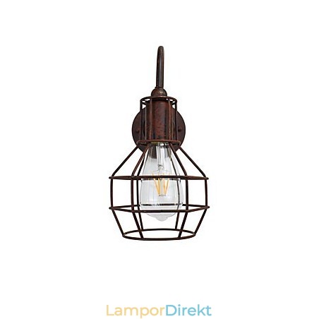 Vägglampa Vägglampor Vägg Rostfärgad Retro Vägglampa Vägglampa Vägglampor Vägg Rostfärgad Retro Vägglampa