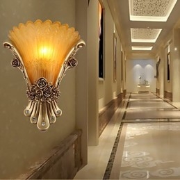 Modern Och Modern Traditionell Klassisk Rustik Lodge-Målningsfunktion För Crystal Mini Style Ambient