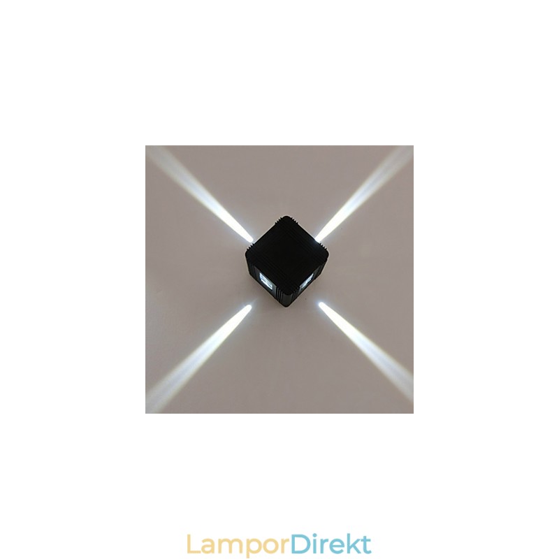 Modern Light Aluminium Flush Mount Vägglampa Dekorera Vägglampor