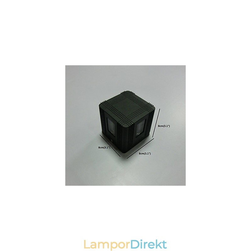 Modern Light Aluminium Flush Mount Vägglampa Dekorera Vägglampor
