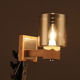 Glasvägglampa Modern Contemporary Others Feature För Mini Style Ambient Light Wall Sconces Wall Light
