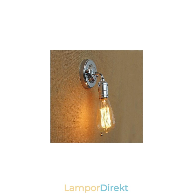 Retro Målningsfunktion För Mini Style Swing Arm Ambient Light Wall Sconces Wall Light