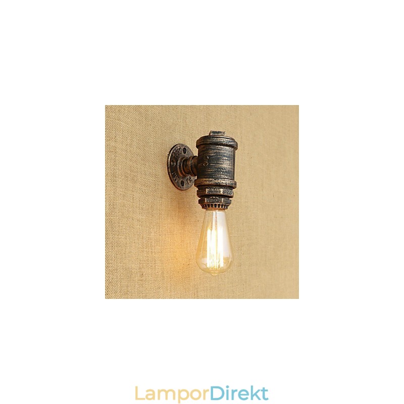 Country Retro Painting Feature För Mini Style Ambient Light Wall Sconces Wall Light