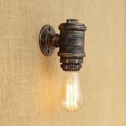 Country Retro Painting Feature För Mini Style Ambient Light Wall Sconces Wall Light