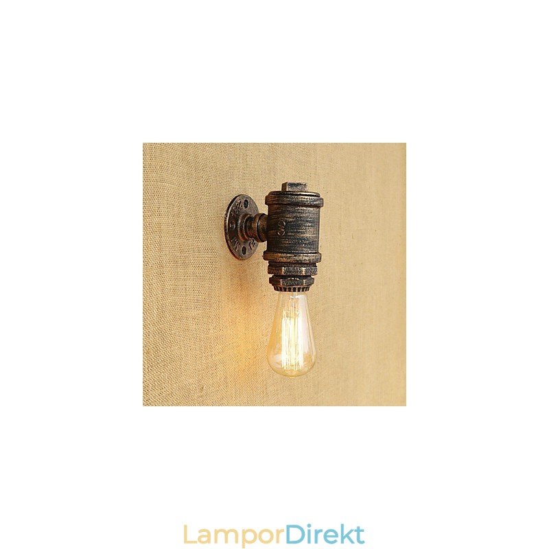 Country Retro Painting Feature För Mini Style Ambient Light Wall Sconces Wall Light
