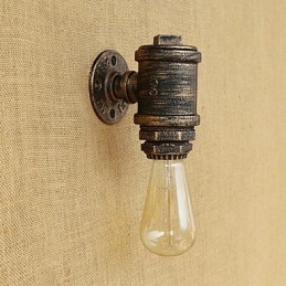 Country Retro Painting Feature För Mini Style Ambient Light Wall Sconces Wall Light