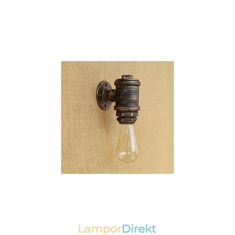 Country Retro Painting Feature För Mini Style Ambient Light Wall Sconces Wall Light