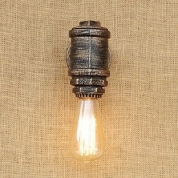 Country Retro Painting Feature För Mini Style Ambient Light Wall Sconces Wall Light