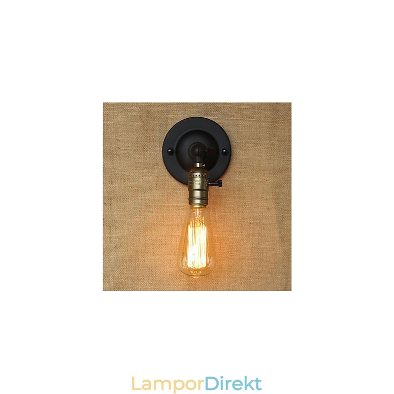 Retro Målningsfunktion För Mini Style Swing Arm Ambient Light Wall Sconces Wall Light