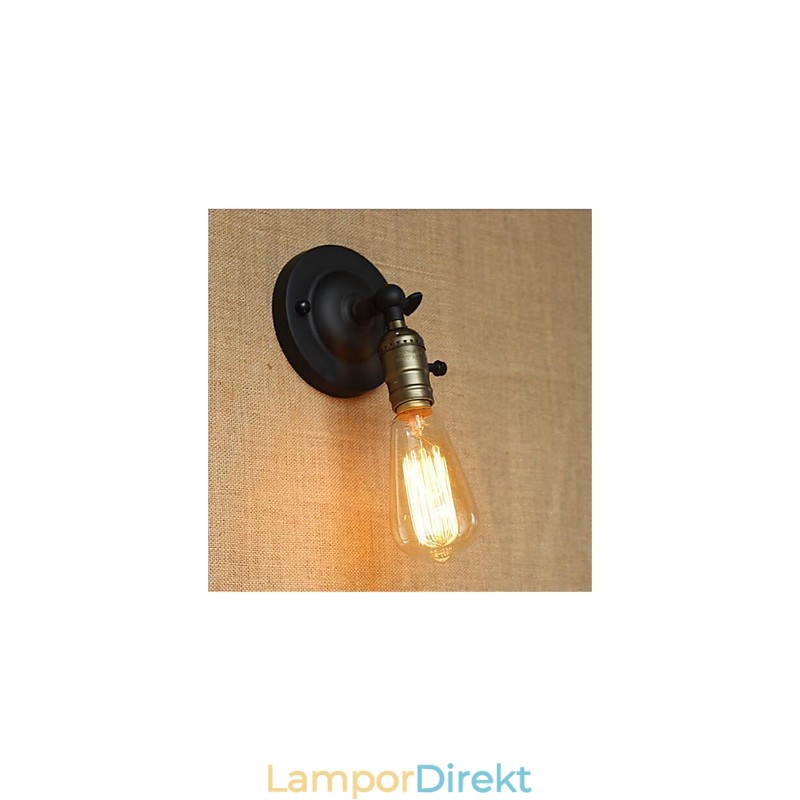 Retro Målningsfunktion För Mini Style Swing Arm Ambient Light Wall Sconces Wall Light