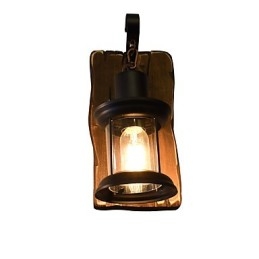Rustic Lodge Traditionell Klassisk Målningsfunktion För Downlight Vägglampor Vägglampa