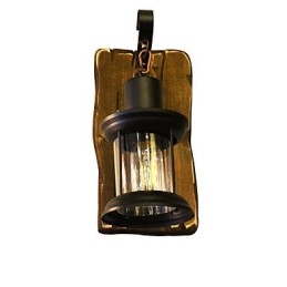 Rustic Lodge Traditionell Klassisk Målningsfunktion För Downlight Vägglampor Vägglampa