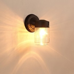 Vägglampa Modern Contemporary Black Oxide Finish Feature För Mini Style Ambient Light Wall Sconces