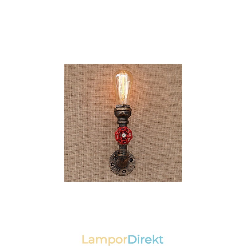 Country Retro Painting Feature För Mini Style Ambient Light Wall Sconces Wall Light