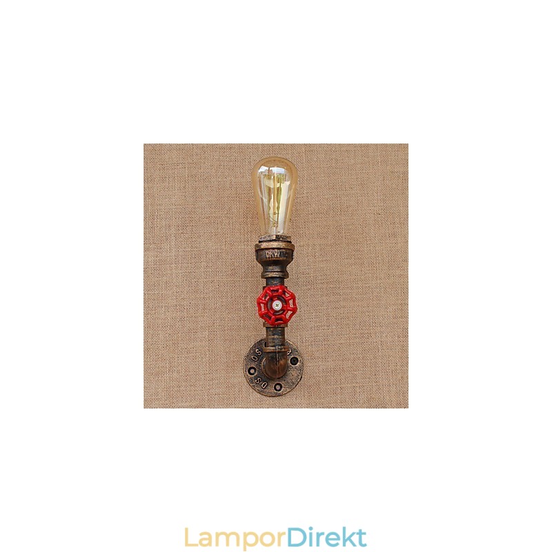 Country Retro Painting Feature För Mini Style Ambient Light Wall Sconces Wall Light