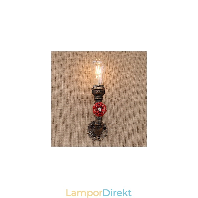 Country Retro Painting Feature För Mini Style Ambient Light Wall Sconces Wall Light