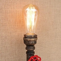 Country Retro Painting Feature För Mini Style Ambient Light Wall Sconces Wall Light
